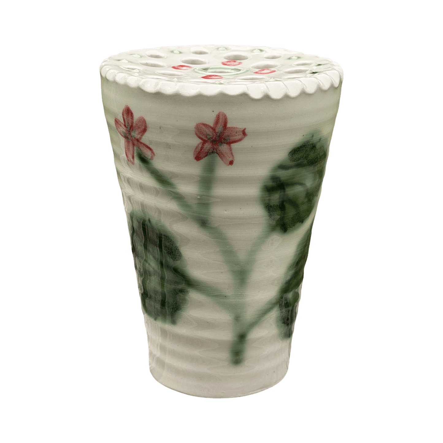 Pelargonium Vase - White - #7