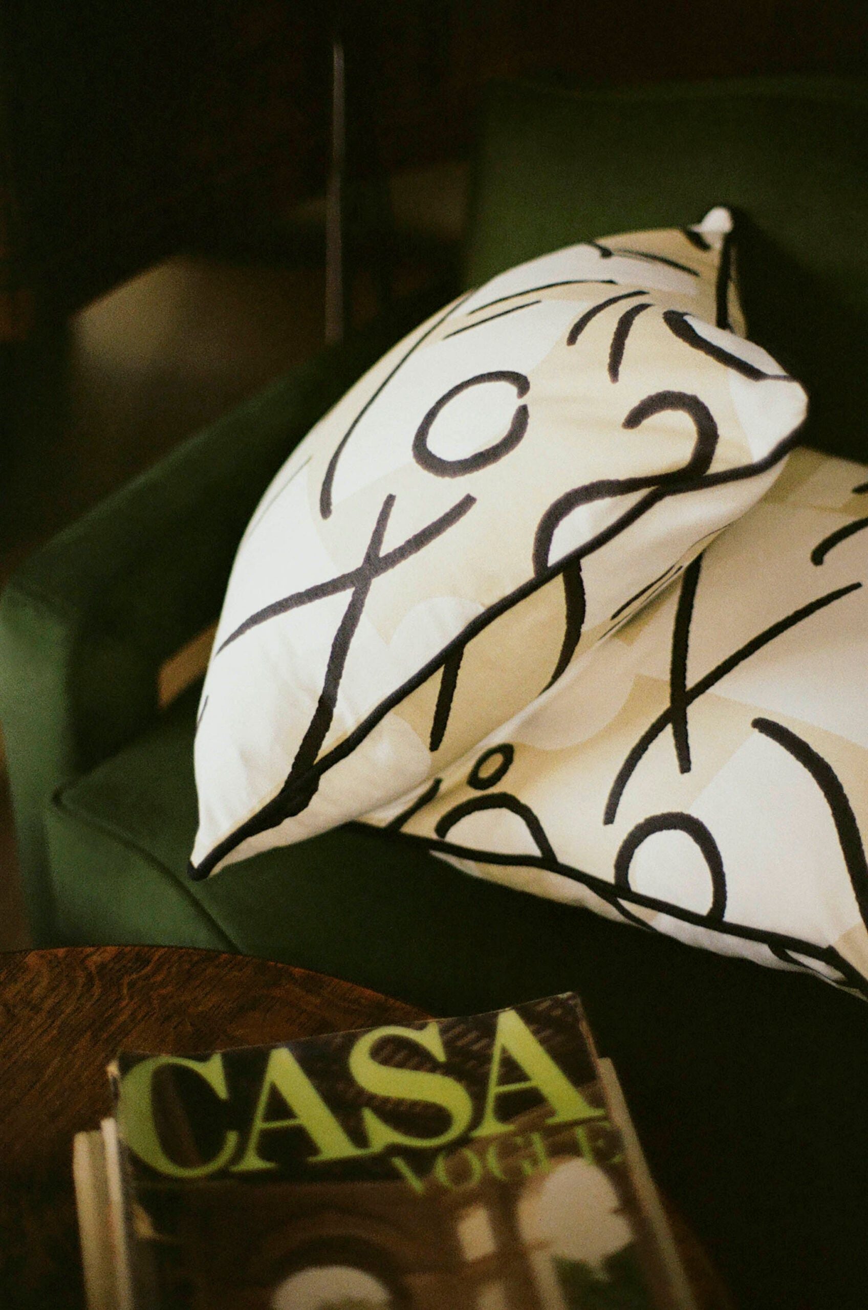 Orpha Cushion, Tangerine