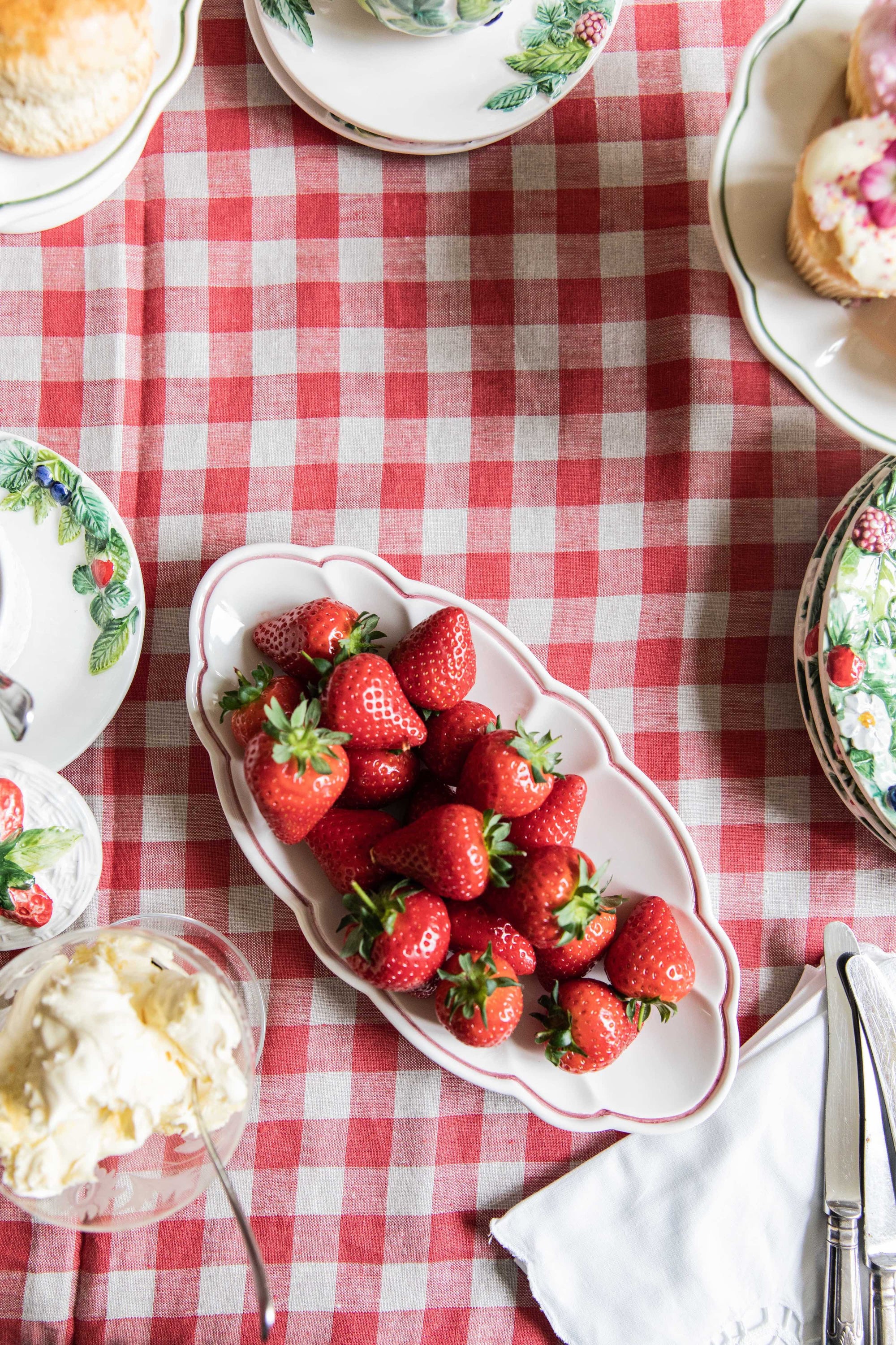 Romilly Small Dish, Red