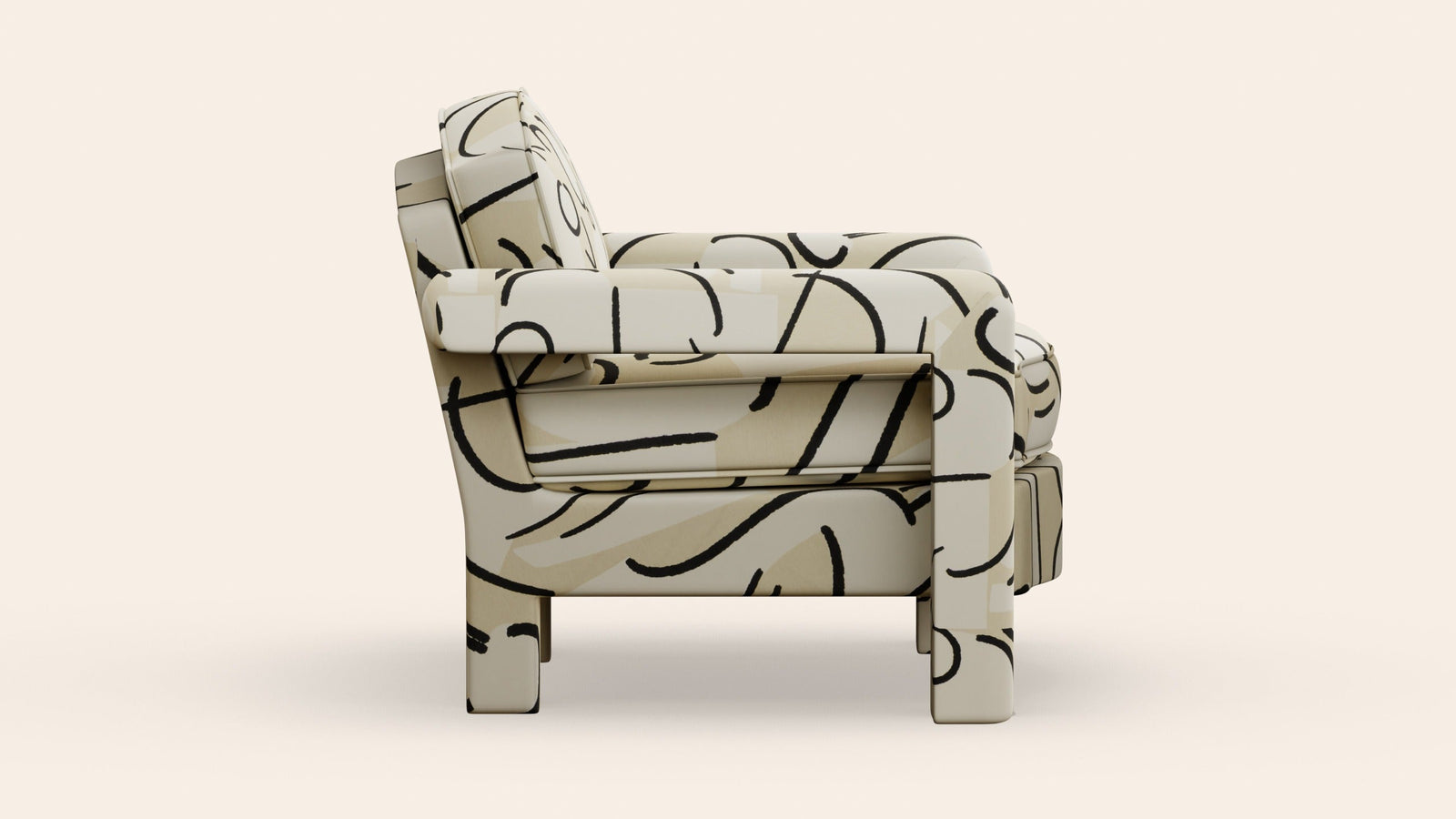 Elio Armchair, Coconut