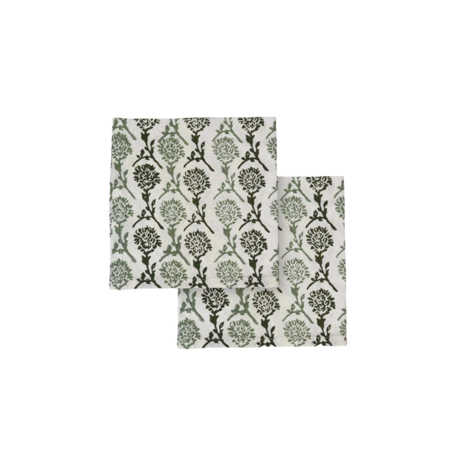 Nikhar Linen Table Napkins - Set of 2 Sage Green