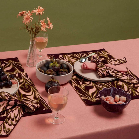 Swirl Placemat - Cantaloupe