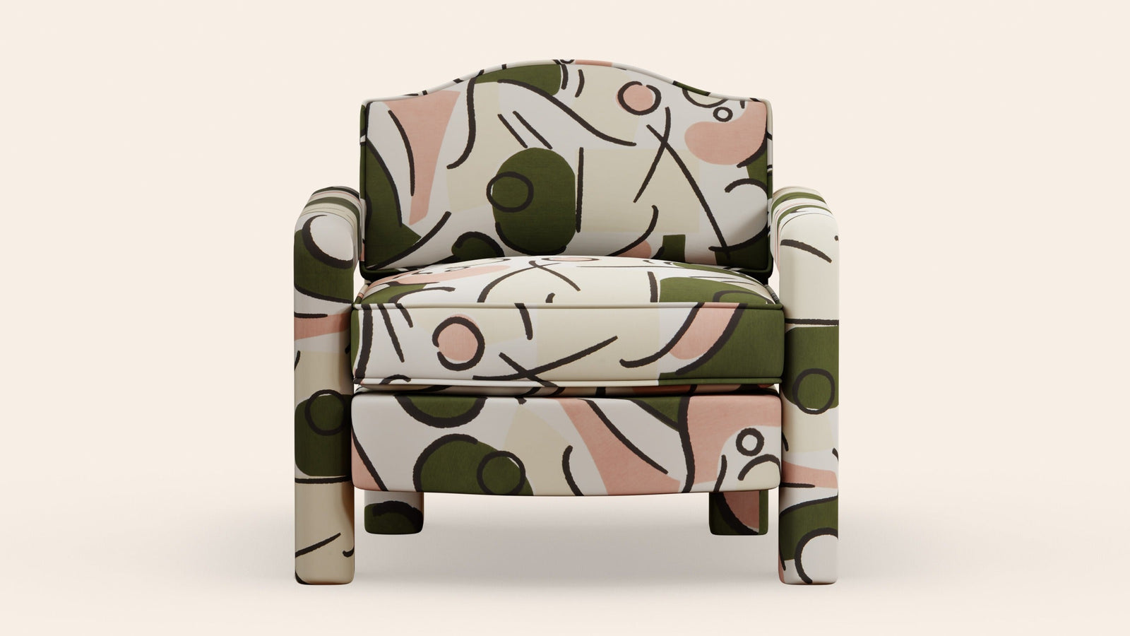 Elio Armchair, Pesto