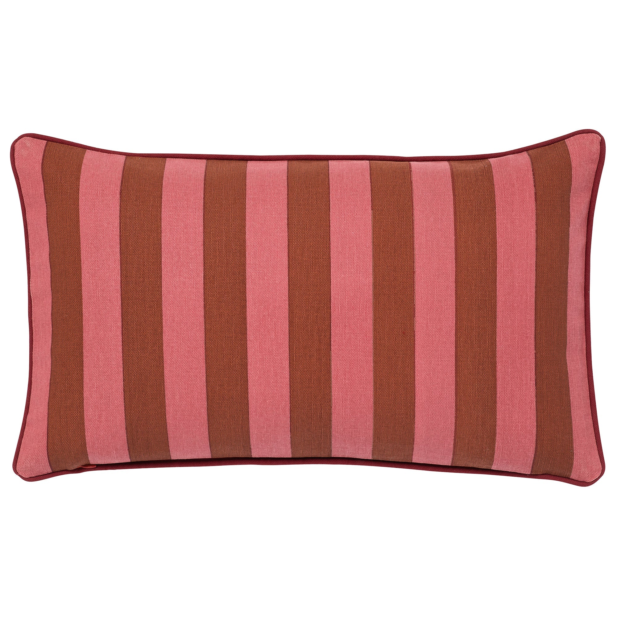 Double Sided Cushion Siena Spice & Coral