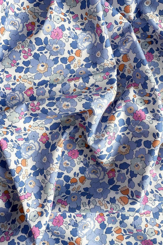Tie Corner Cushion Made With Liberty Fabric Betsy