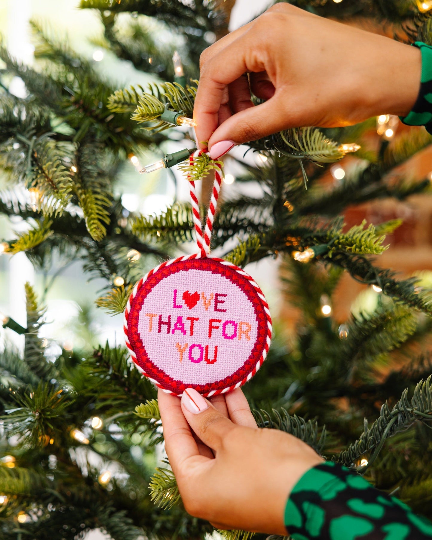 Needlepoint Ornament - Love That For You