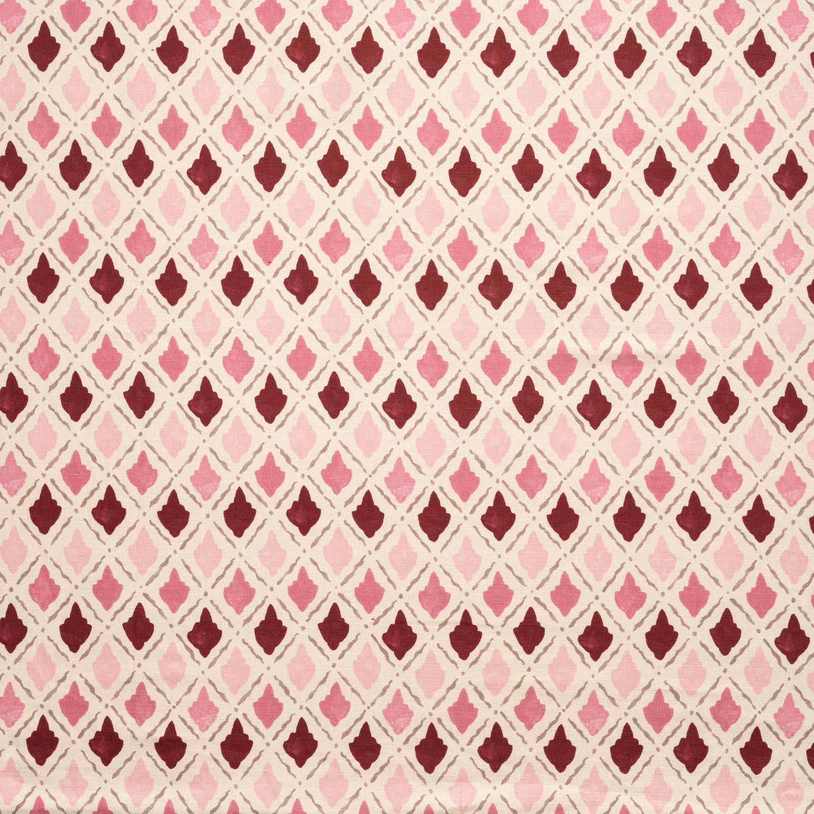 Home Collection - Leader Chevron Pink Fabric