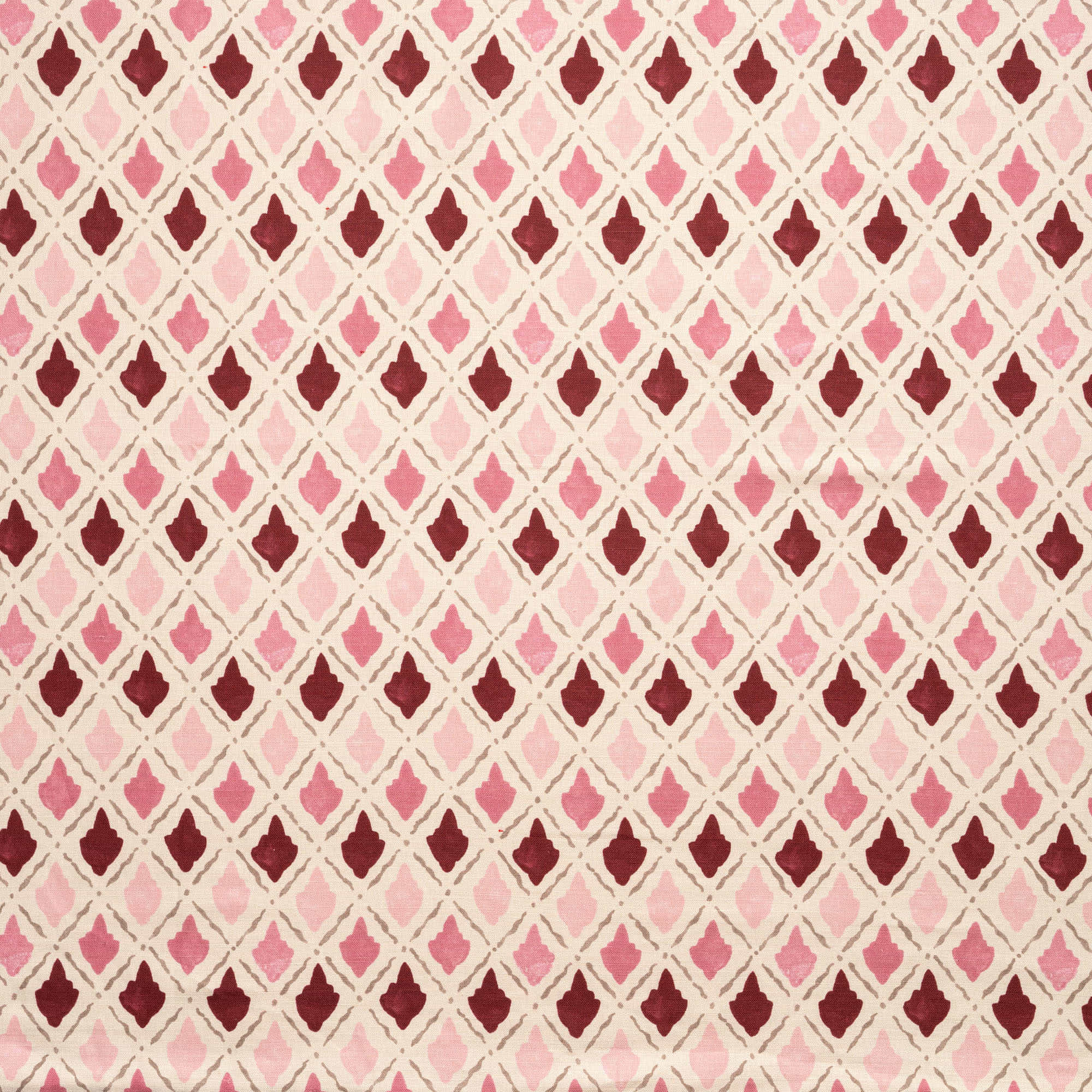 Home Collection - Leader Chevron Pink Fabric