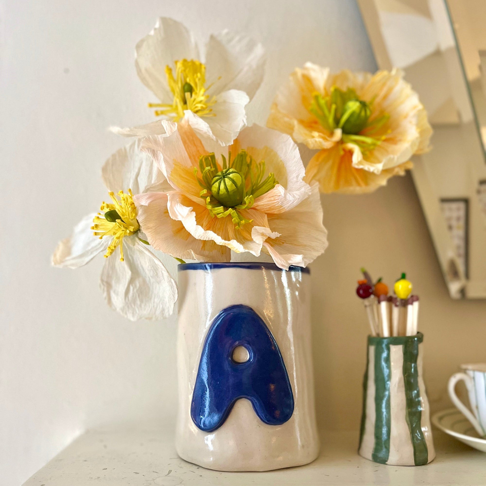 Navy Mono Bright - Alpha Beaker