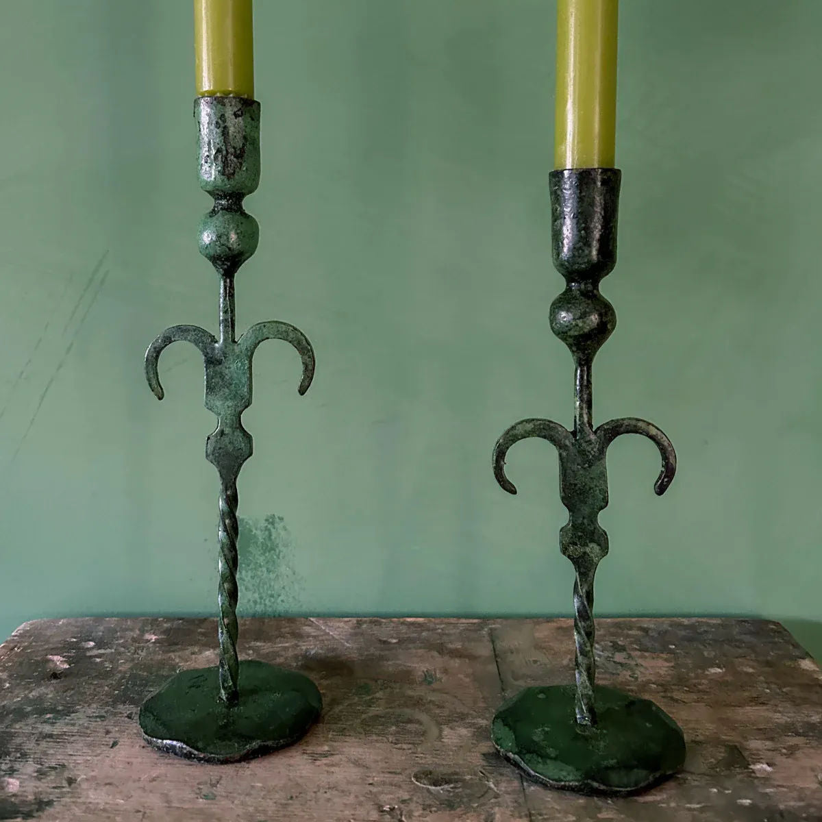 Candle Holder, Palm Tree