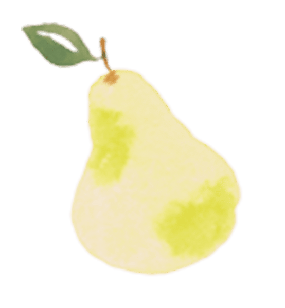 Soft Crib Sheet – Pear
