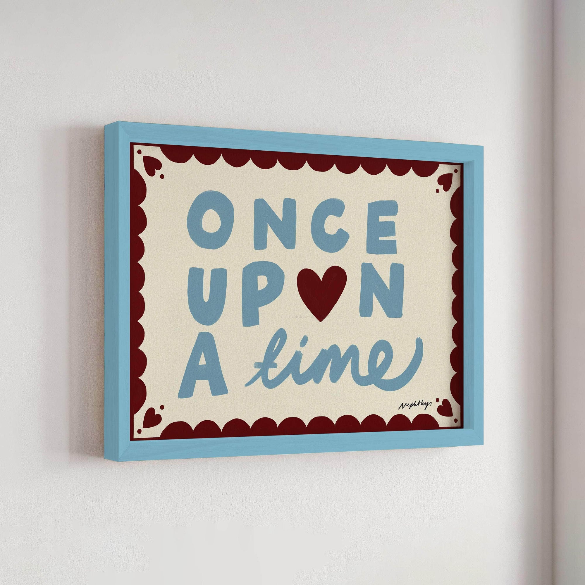 Once Upon a Time Print