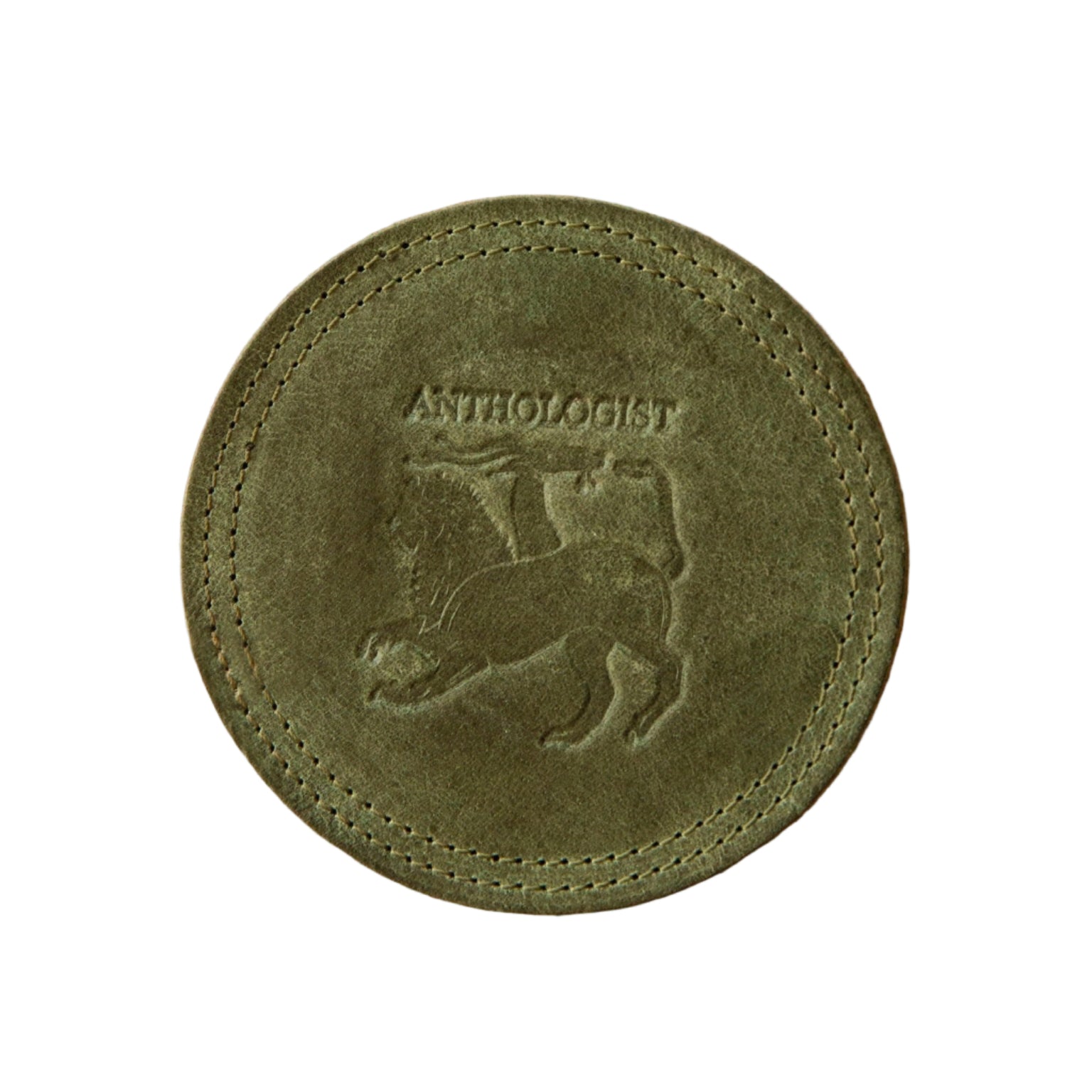 Anthologist Coasters (Set of 4), Green