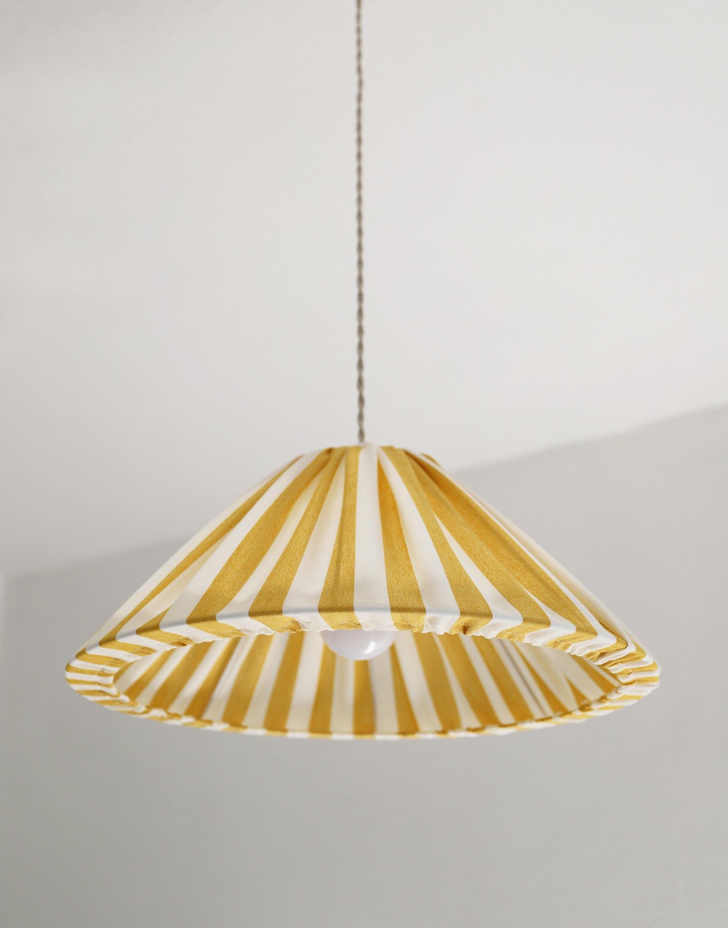 Conical Pendant Light Striped Malala “Rayures”