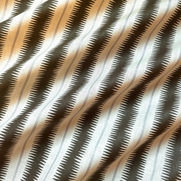 Squiggle Fabric - Espresso