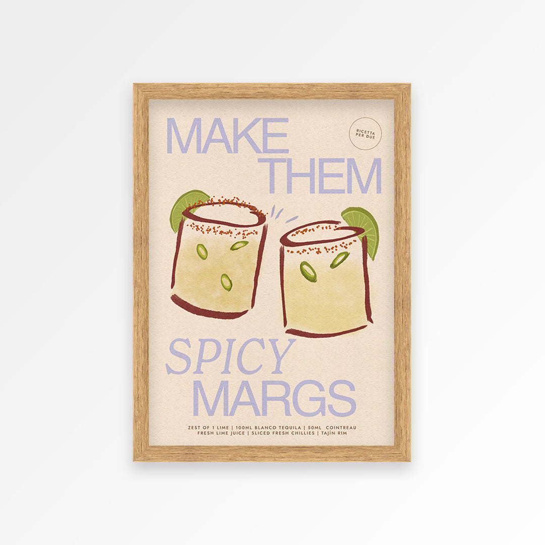 Spicy Marg Print