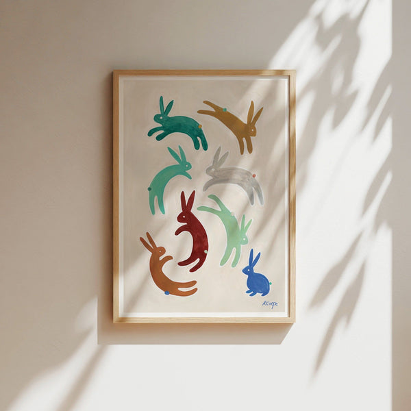 A4 - Rabbits Print