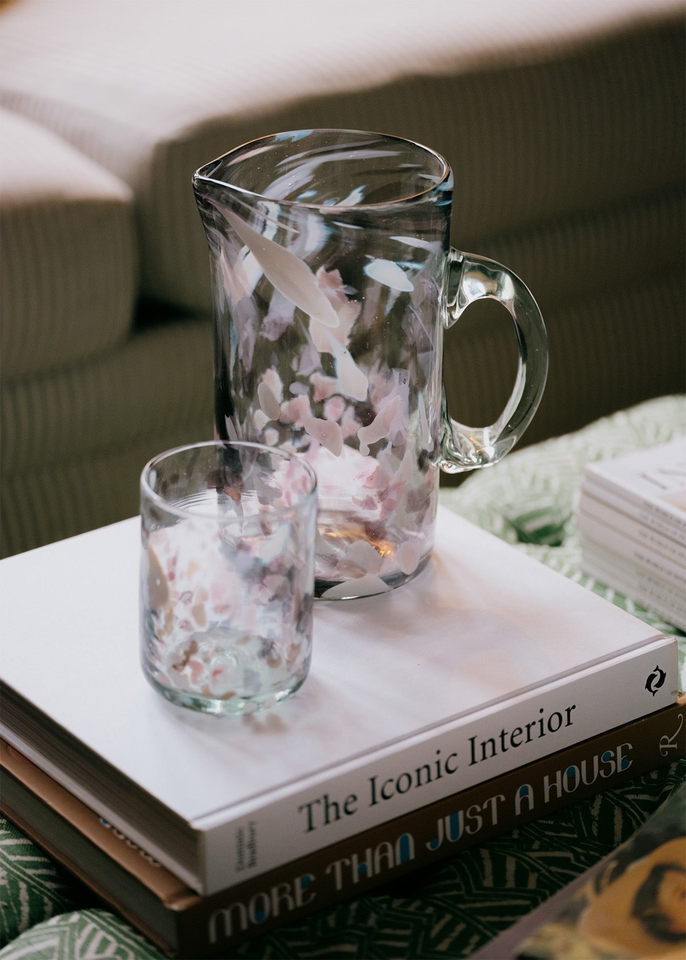 Morada Jug and 4 Tumblers Set