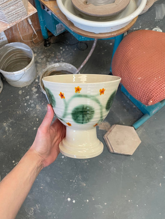 Nasturtium Vase #5