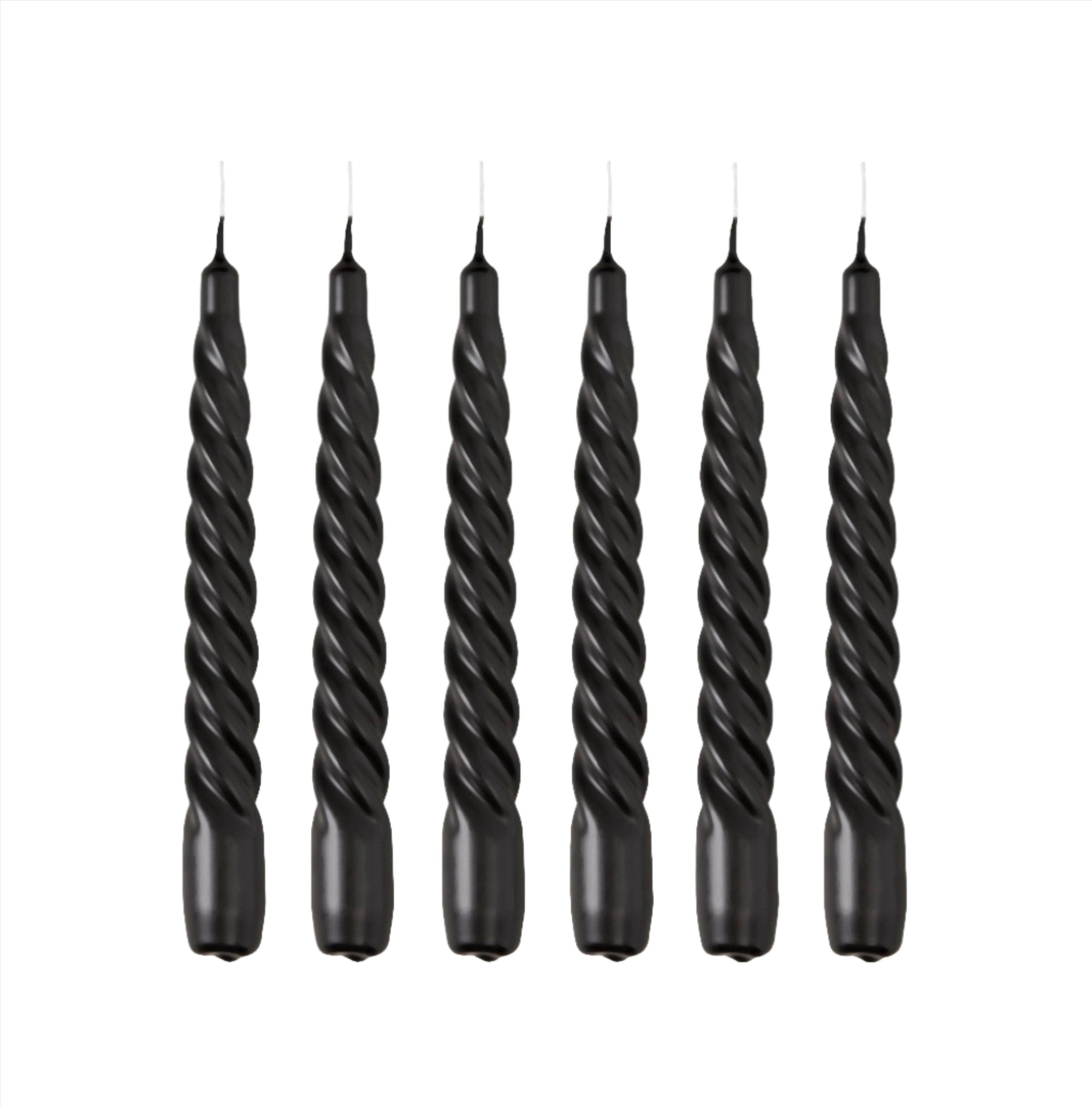 Twist Candle - Black