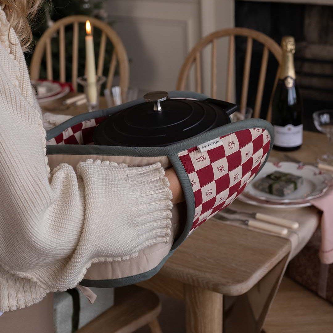 Oven Glove - Checkerboard