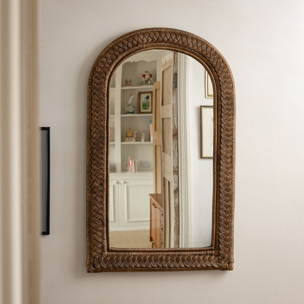 Serena Rattan Mirror, Arch