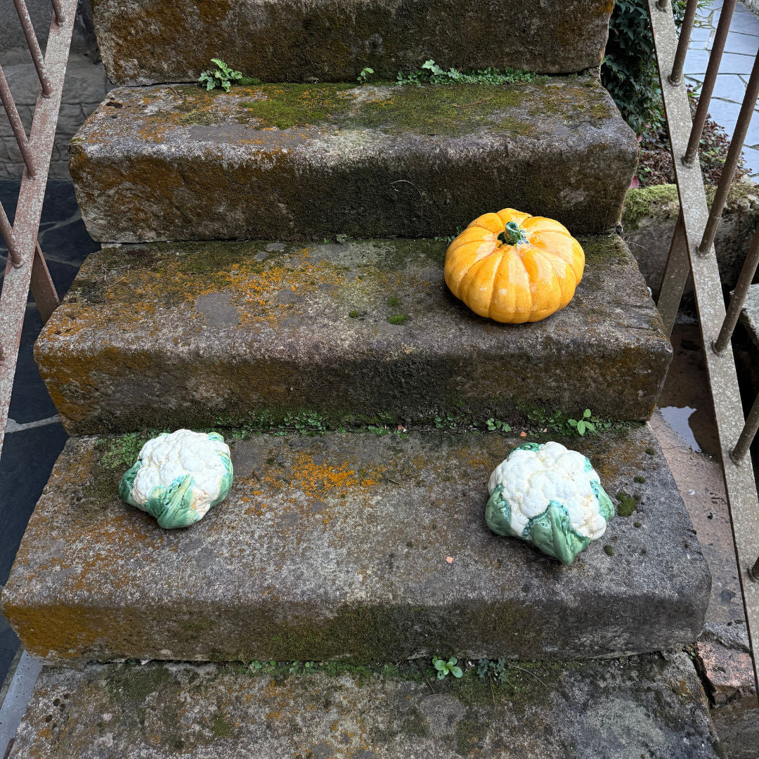 Large Ceramic Pumpkin