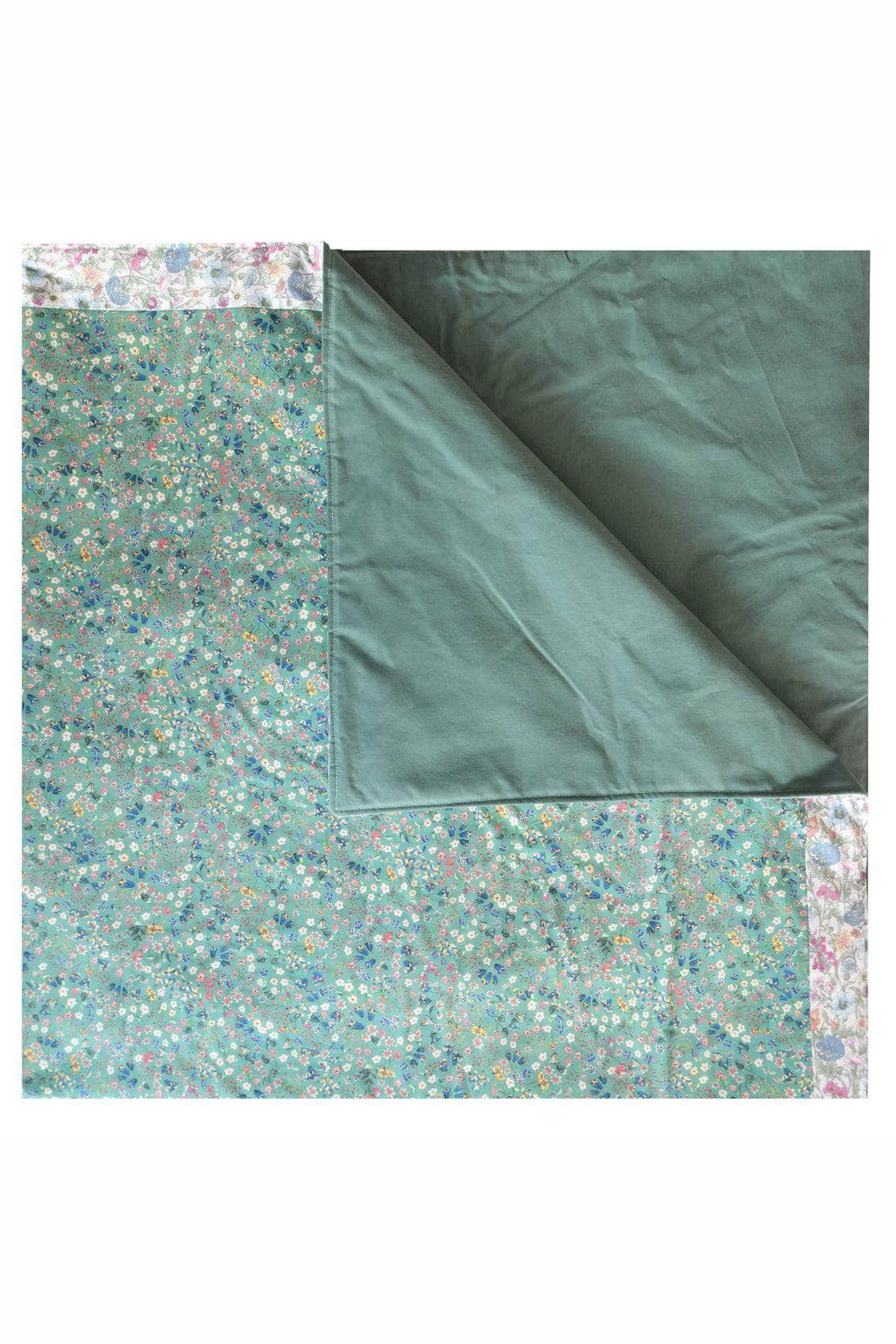 Picnic Blanket Made With Liberty Fabric Donna Leigh Green & Rachel