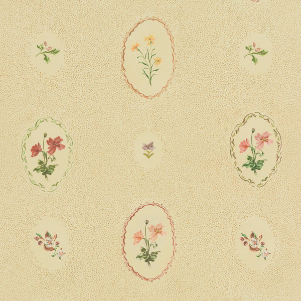 Bibury Sprig - Tea (Wallpaper)