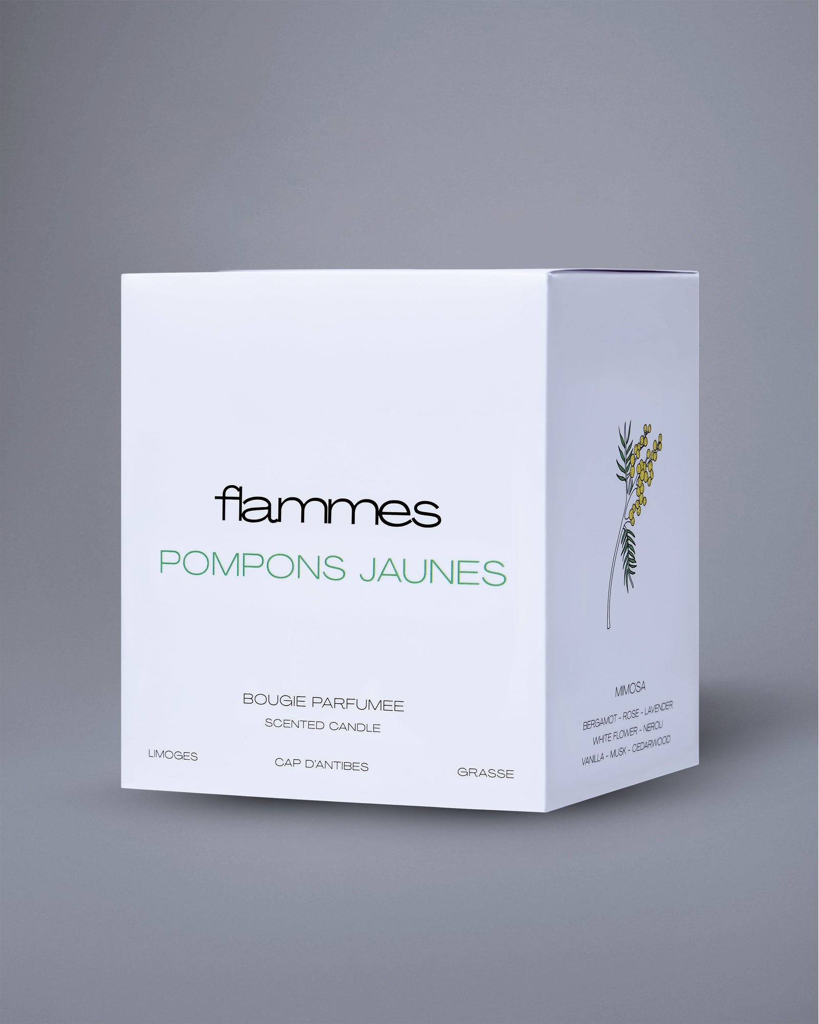 Pompons Jaunes Candle