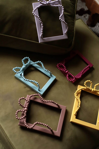 Beaded Bow Frame
