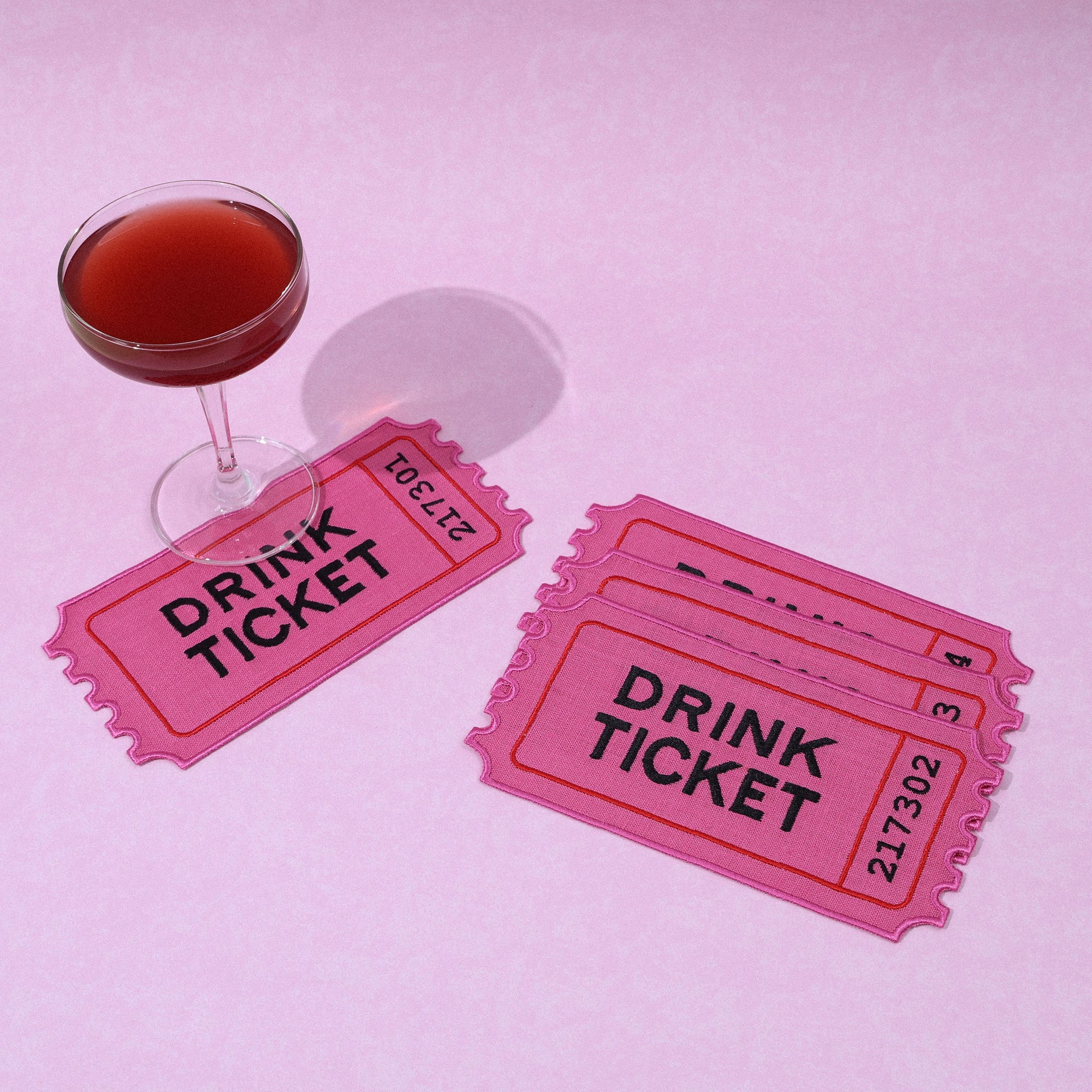 Drink Ticket Cocktail Napkins