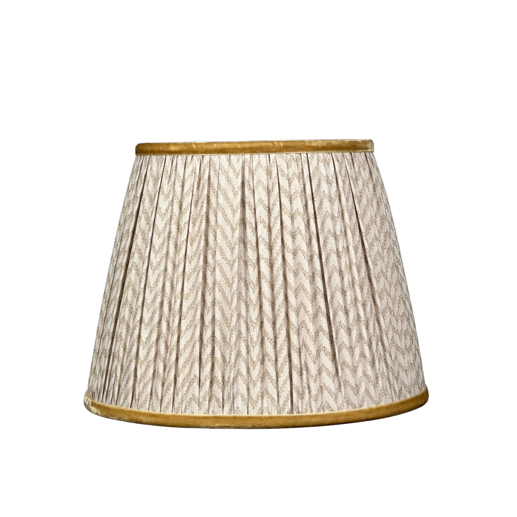 Lampshade Sand Herringbone Large