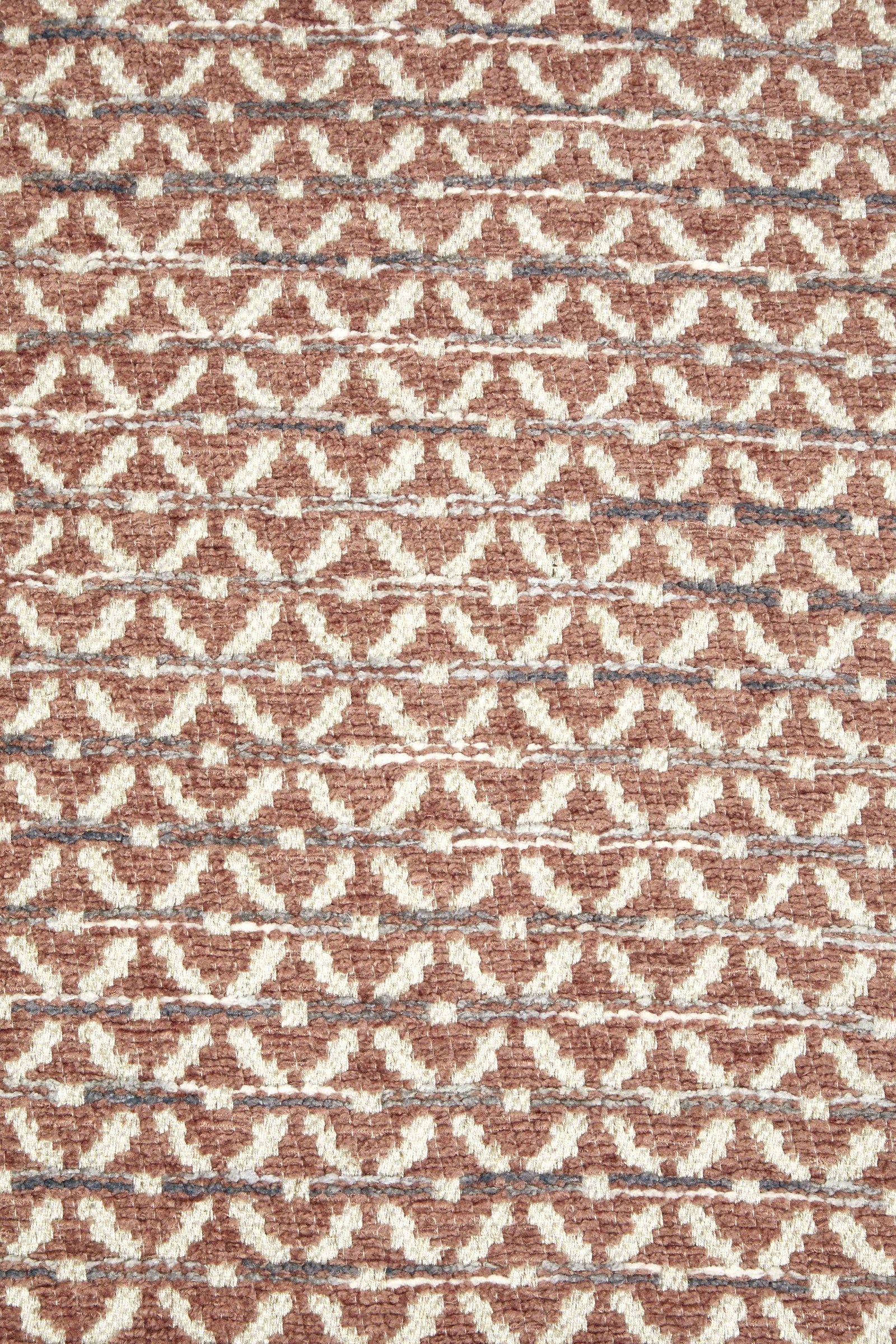 Jacquard Throw - Terracotta