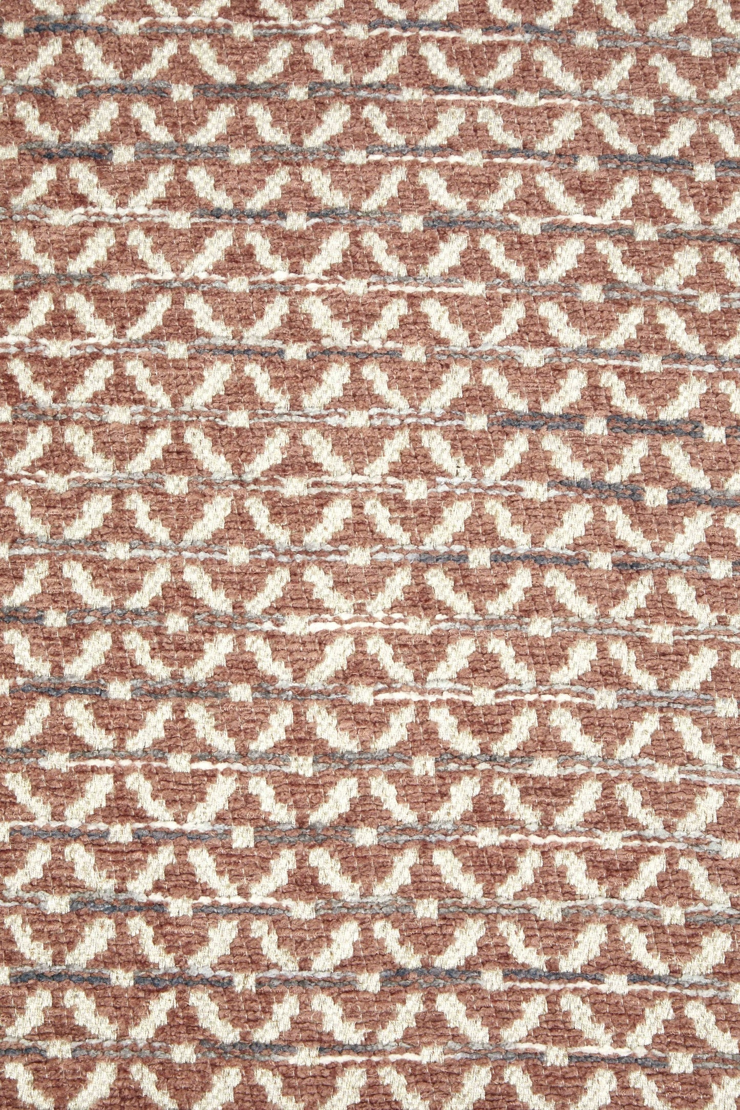 Jacquard Throw - Terracotta