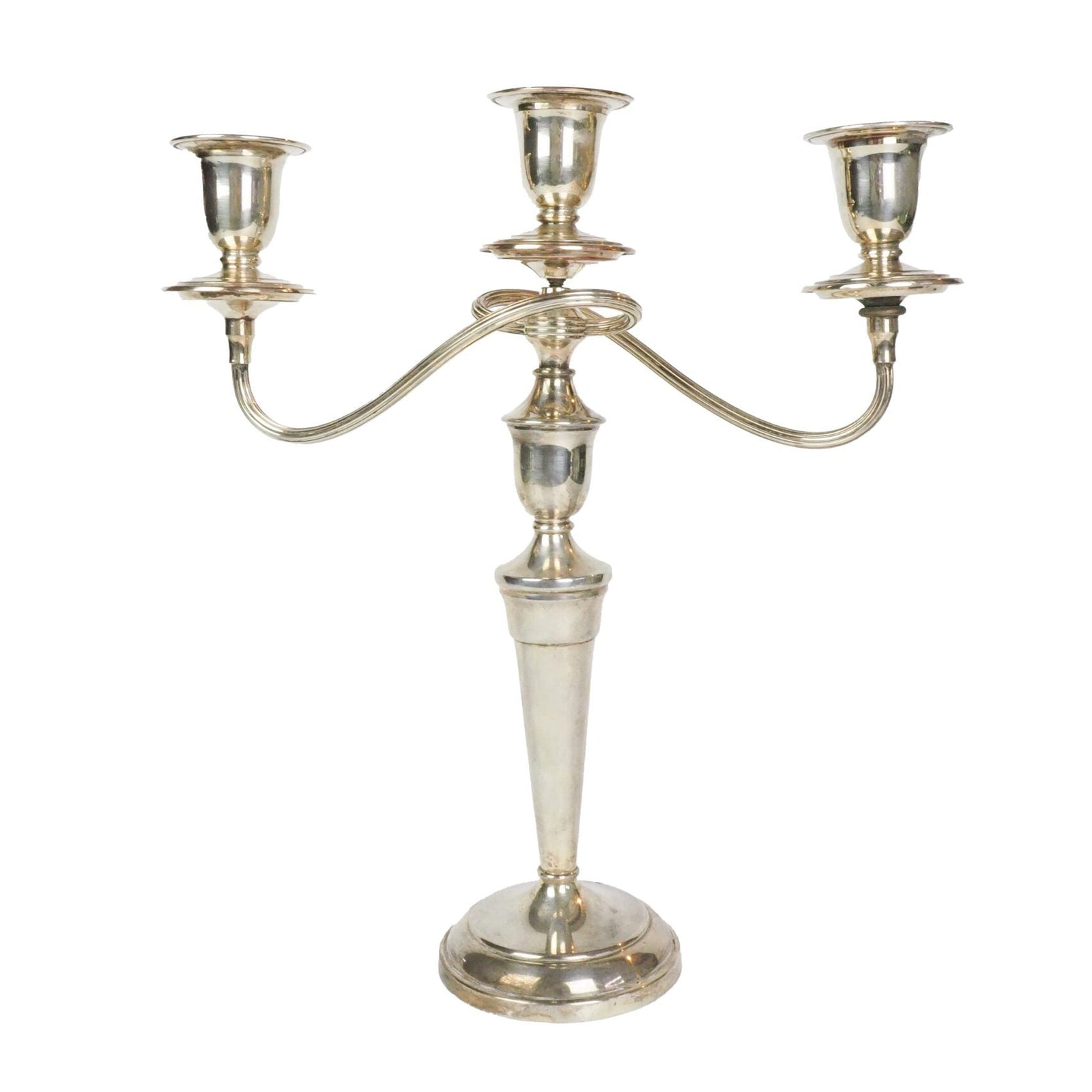 Antique Silver Plate Candelabra