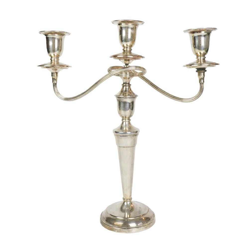 Antique Silver Plate Candelabra