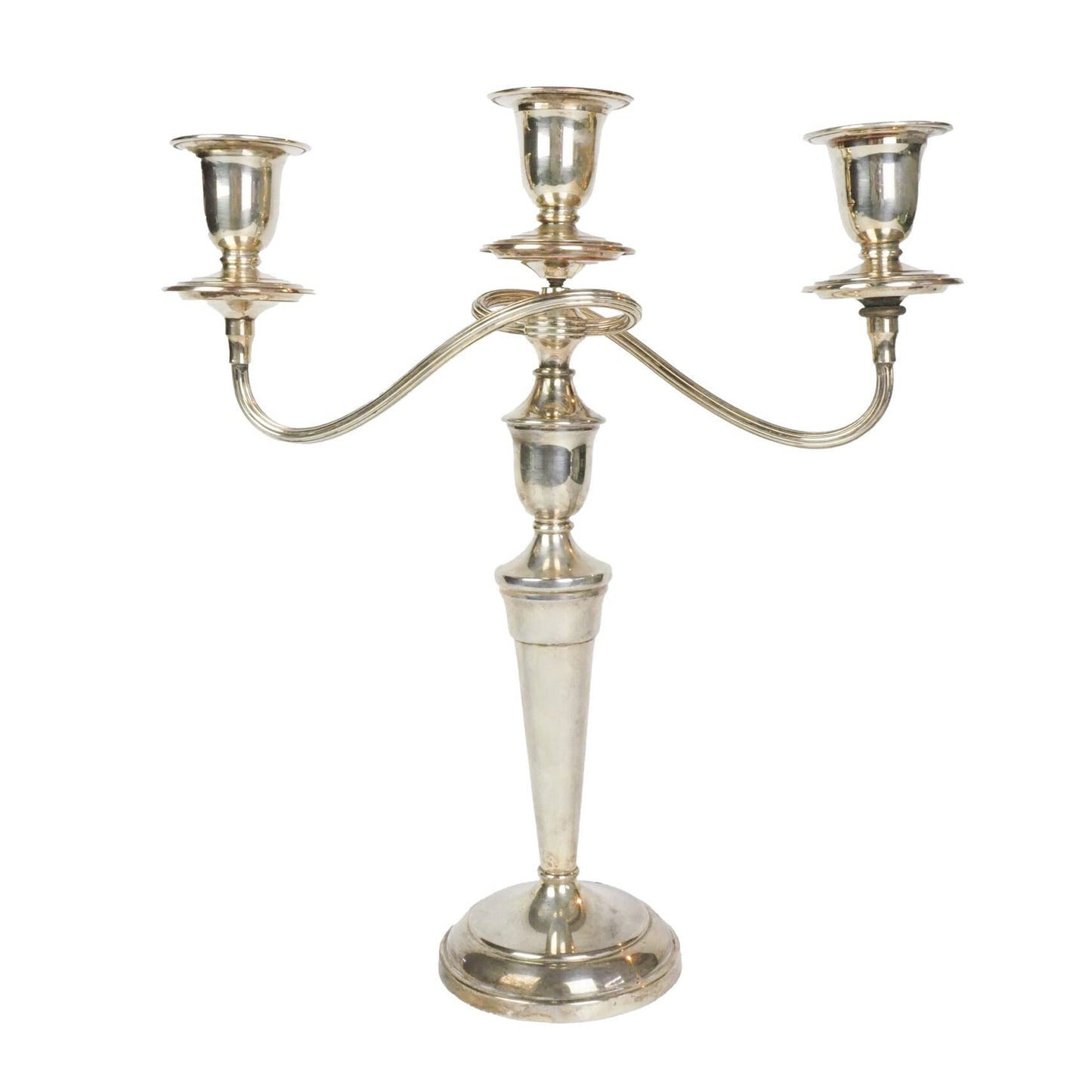 Antique Silver Plate Candelabra