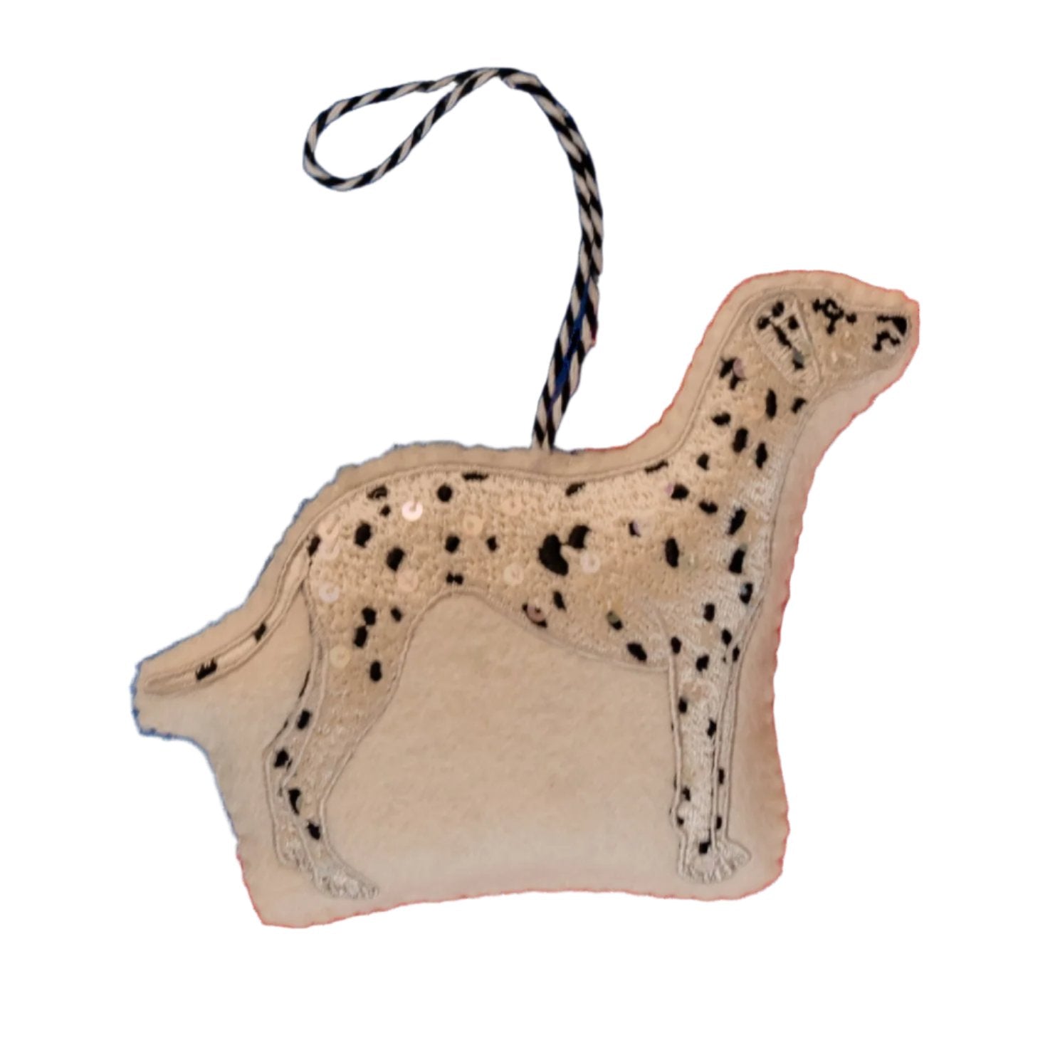 The Dalmatian Embroidered Ornament