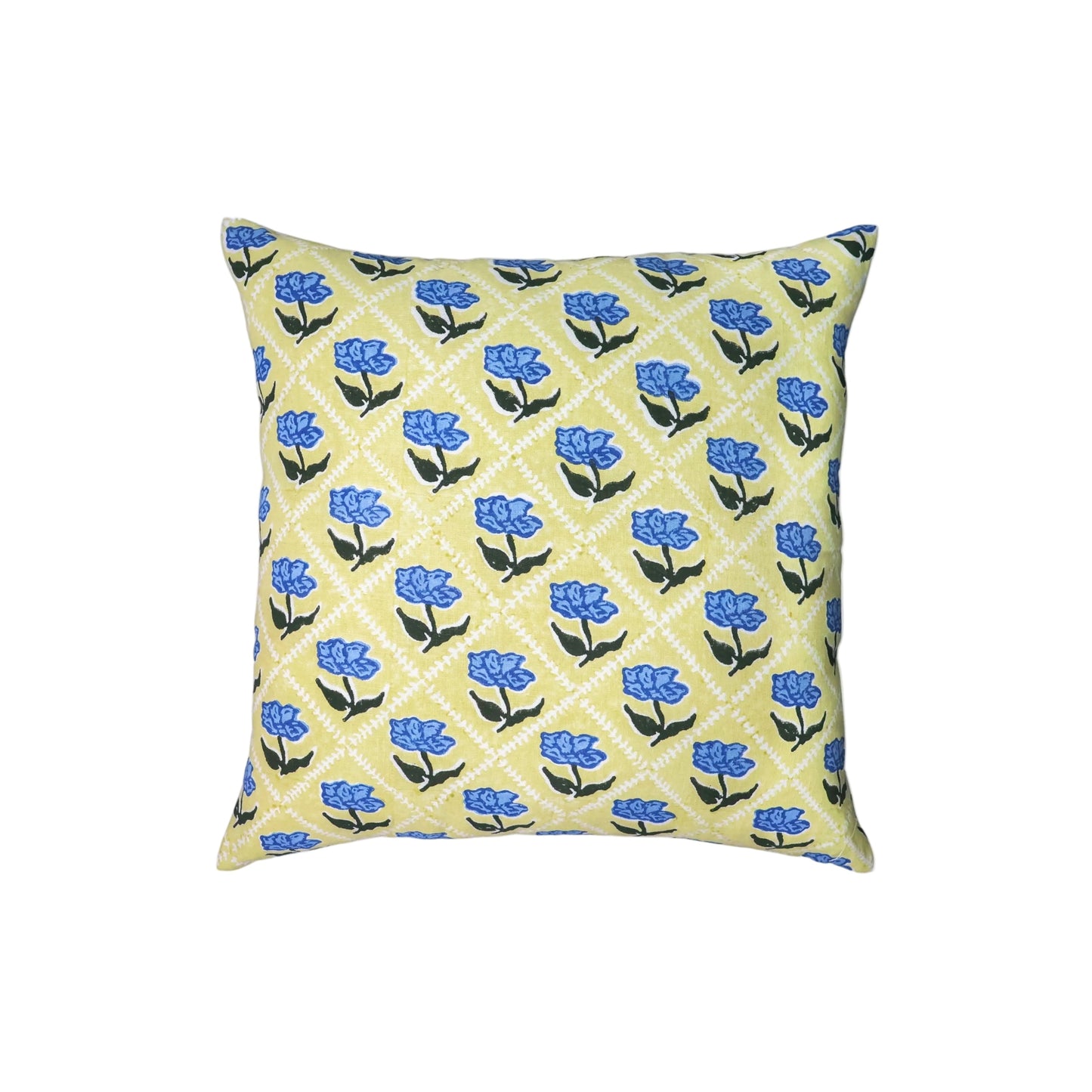 Noor Throw Pillow Cover - Butter Yellow