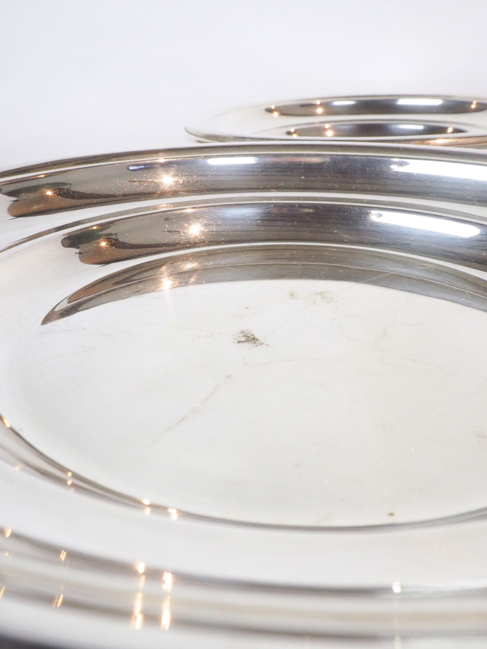 Pair of Silver Plate Platters