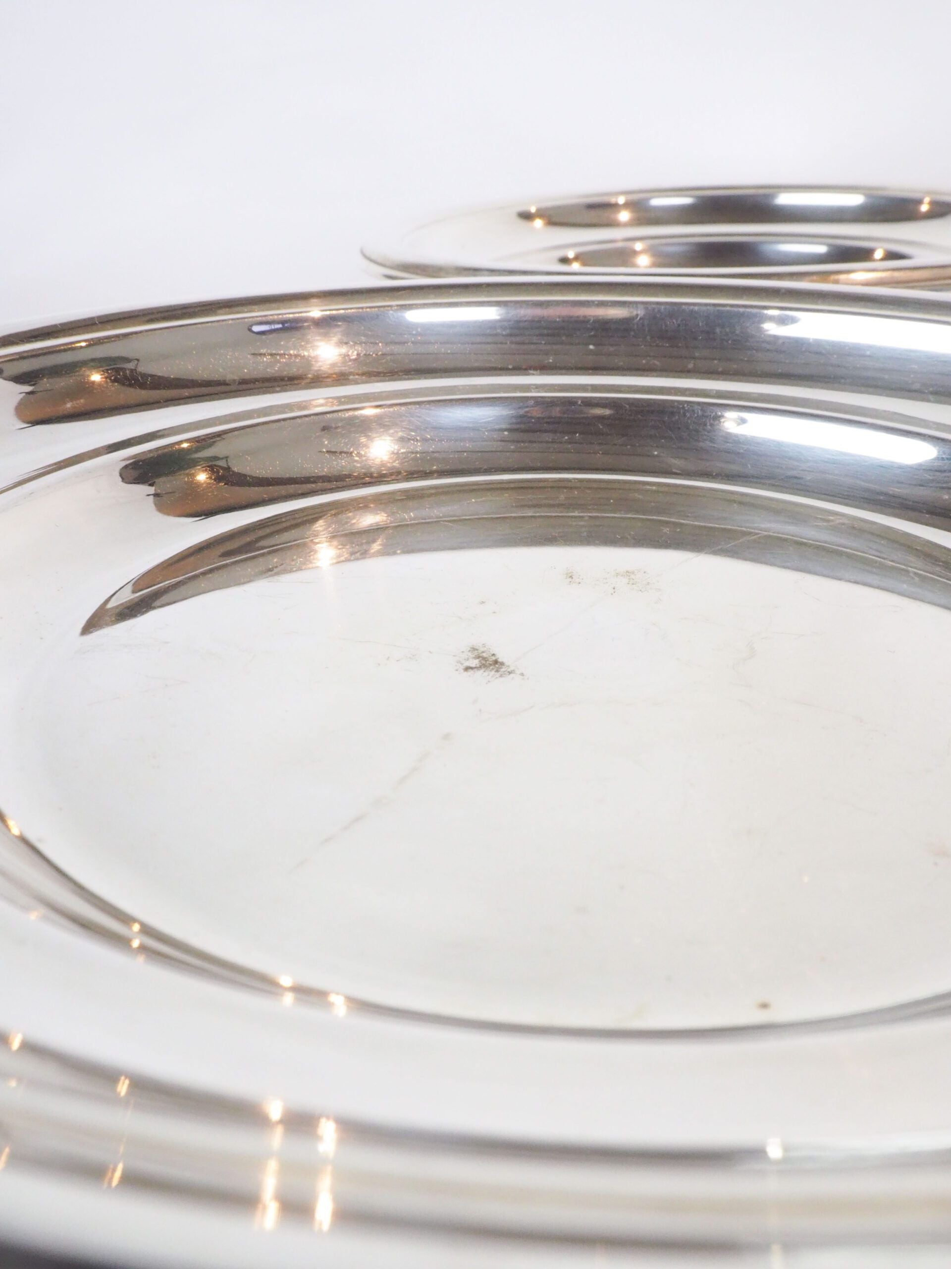 Pair of Silver Plate Platters