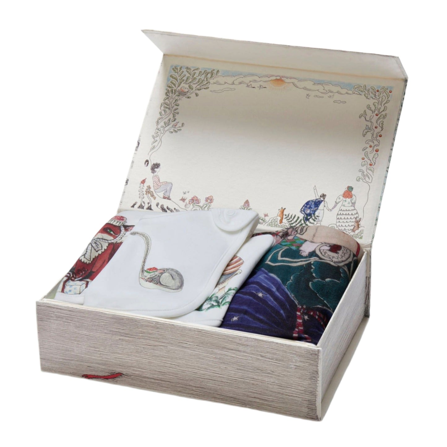 Once Upon a Feast Muslin and Bib Gift Box Set