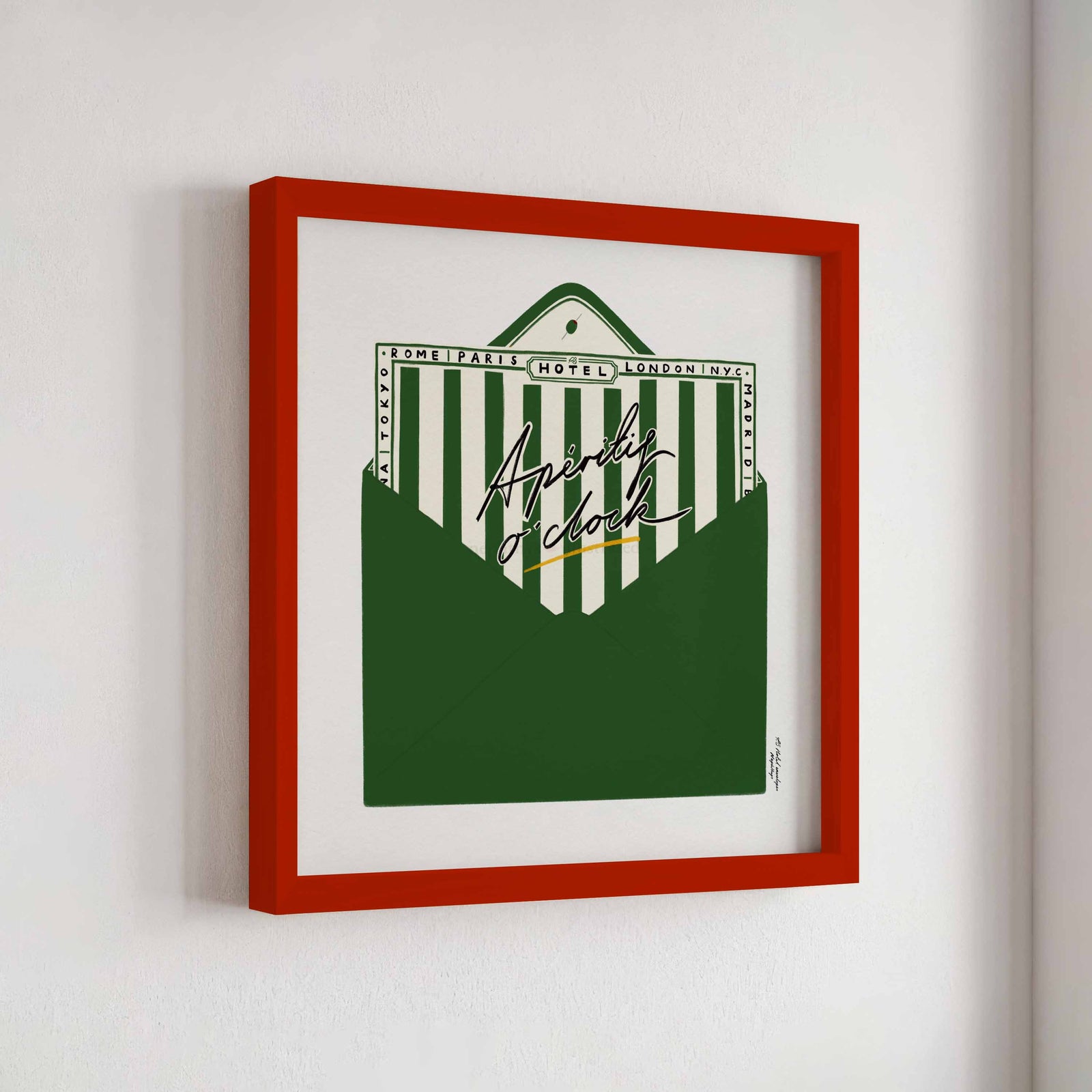 Aperitif o' Clock (Square)