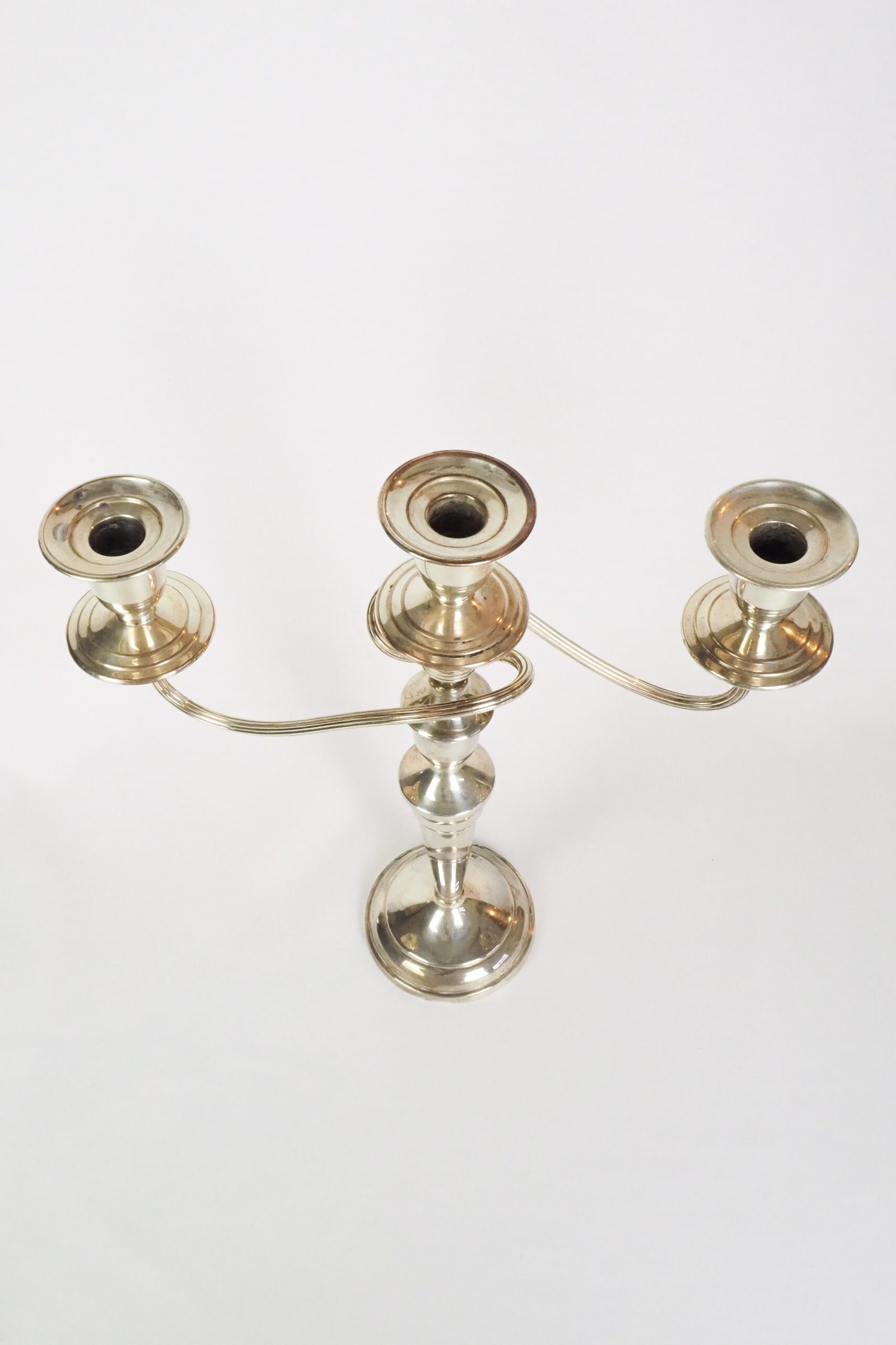 Antique Silver Plate Candelabra