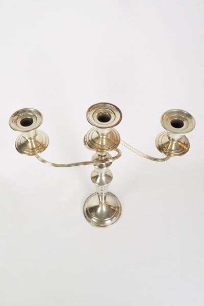 Antique Silver Plate Candelabra
