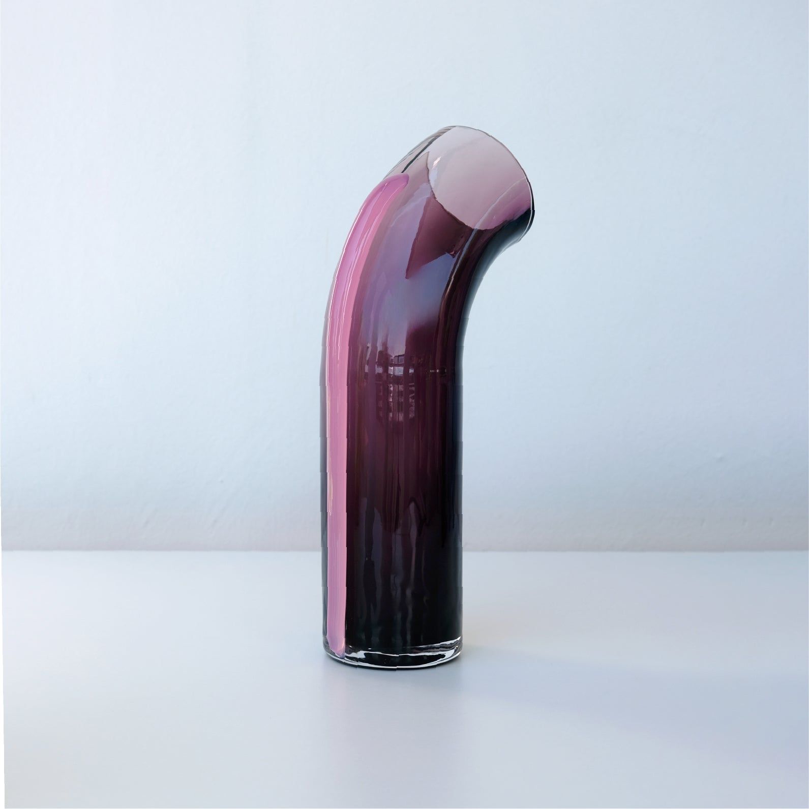 NESSIE Carafe - Purple with Pink Stripe