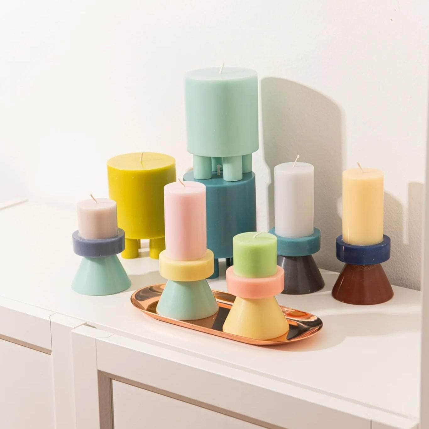 Stack Candle Mini + Tall Combo C