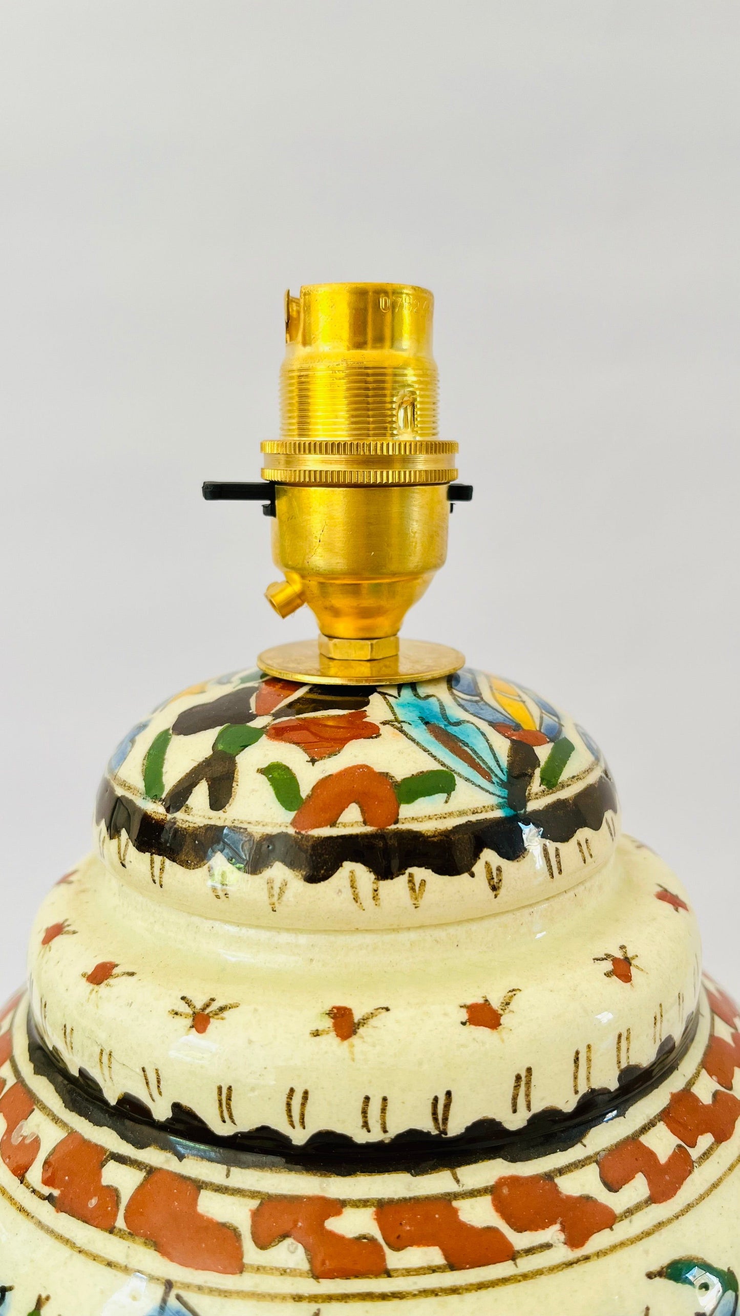Antique Turkish Jar Lamp