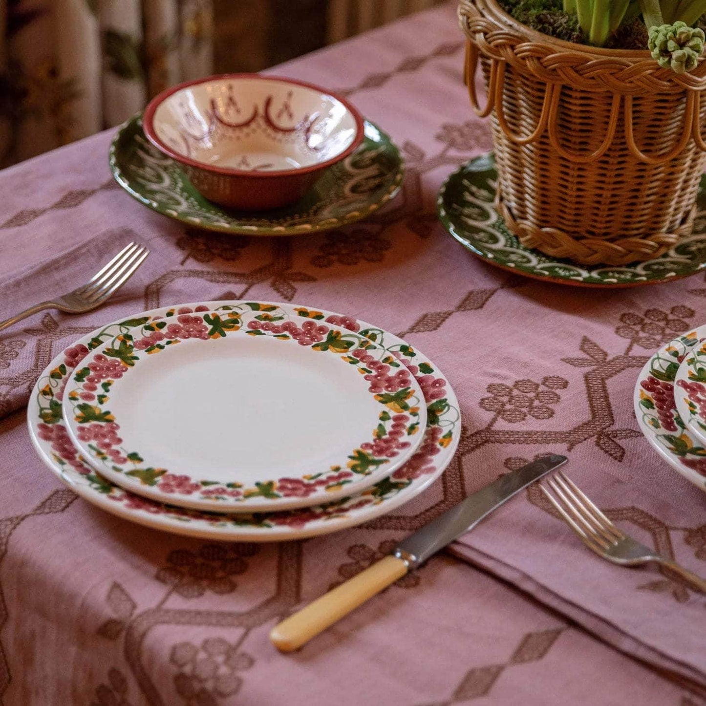 Vine side Plate